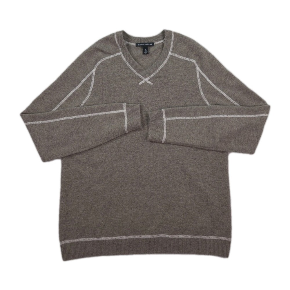 Autumn Cashmere‎ Sweater Mens Medium V Neck Pullover